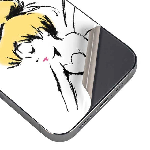 Disney Tinker Bell Dreamer Ink Art iPhone 16e Skin